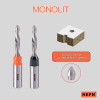 Сверло для сквозных отверстий для присадочного станка MONOLIT HEFN левое D5x70 S10 RH
